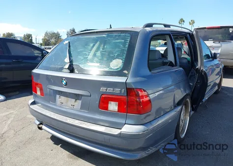 2001 BMW 525Ia из США, поврежденный, VIN WBADS43471GD85986